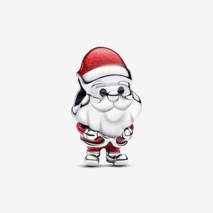Authentic Playful Santa Pandora Charm
